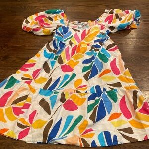 Tabitha Brown for Target bright colored baby doll style dress size XS